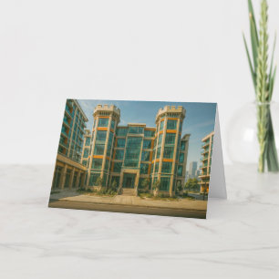 Tarjeta Festiva El Castillo de la Ciudadela de Cristal