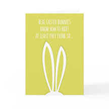 El conejito de Pascua Real es divertido