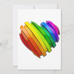 Tarjeta Festiva El corazón tridimensional escultural de SlipperyJo