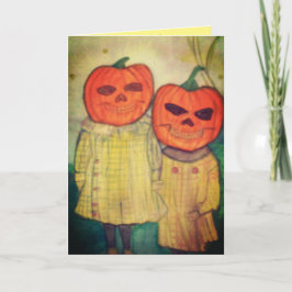 Tarjeta Festiva El desfile de calabazas