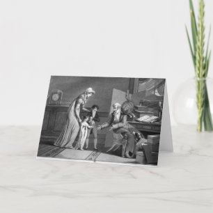 Tarjeta Festiva El día de Año Nuevo, 1807