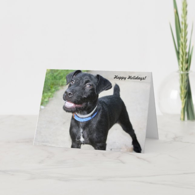 Tarjeta Festiva El día de fiesta carda "alegría del día de fiesta (Anverso)