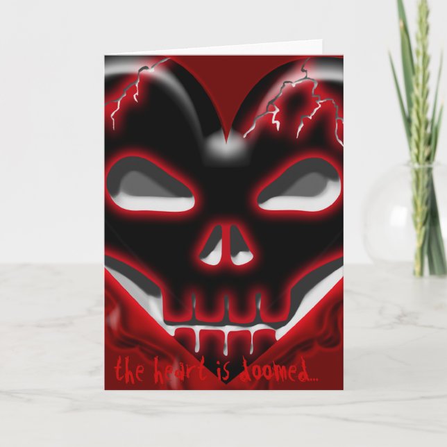 Tarjeta Festiva El día de las Anti-Tarjetas del día de San (Anverso)