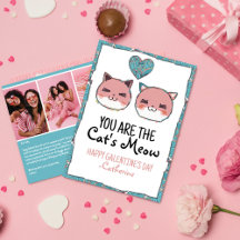 El día de Meow Galentine, gato de amor perfecto