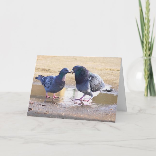 Tarjeta Festiva El día de San Valentín (Anverso)