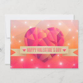 Tarjeta Festiva El día de San Valentín Amor romántico moderno