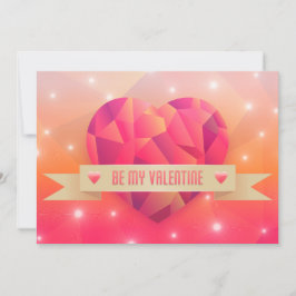 Tarjeta Festiva El día de San Valentín Amor romántico moderno