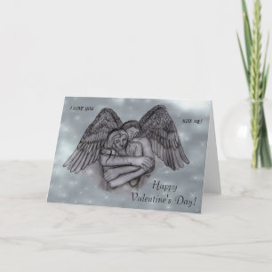 Tarjeta Festiva El día de San Valentín - Angel Eros en el AMOR