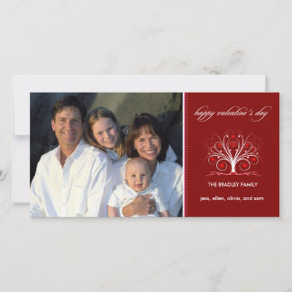 Tarjeta Festiva El día de San Valentín - Árbol de novias