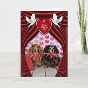 Tarjeta Festiva El día de San Valentín - Brooklyn y Mandy -