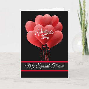 Tarjeta Festiva El día de San Valentín Card-Mi Amigo Especial
