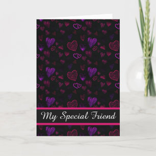 Tarjeta Festiva El día de San Valentín Card-Mi Amigo Especial