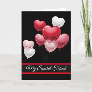 Tarjeta Festiva El día de San Valentín Card-Mi Amigo Especial