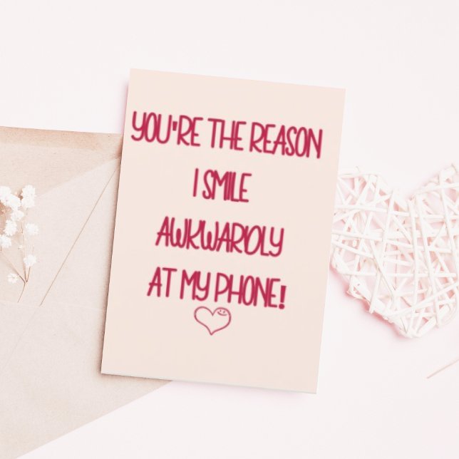 Tarjeta Festiva El día de San Valentín Cute Couple Love (Buy or Download Now!)