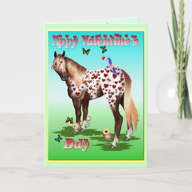 Tarjeta Festiva 'El día de San Valentín de Appy (Anverso)