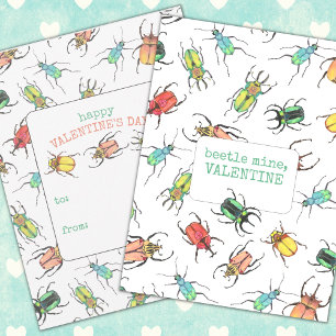 Tarjeta Festiva El día de San Valentín de aula de Love Bug Kids