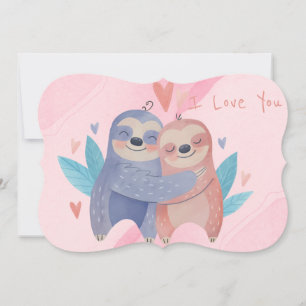 Tarjeta Festiva El día de San Valentín de corte