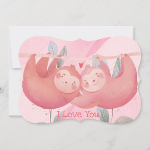 Tarjeta Festiva El día de San Valentín de corte