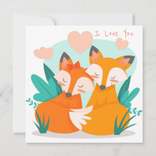 Tarjeta Festiva El día de San Valentín de corte