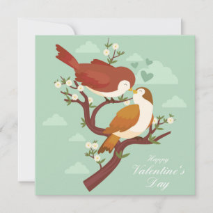 Tarjeta Festiva El día de San Valentín de corte