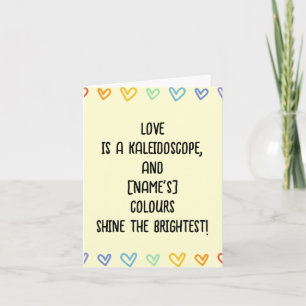 Tarjeta Festiva El día de San Valentín de Cute Love Hearts Parejas