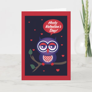 Tarjeta Festiva El día de San Valentín de Hooty
