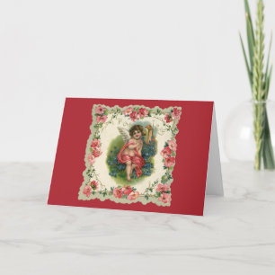 Tarjeta Festiva El día de San Valentín de la época, Victorian Cher