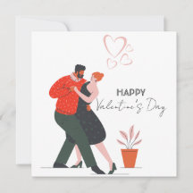 El día de San Valentín de la figura de danza