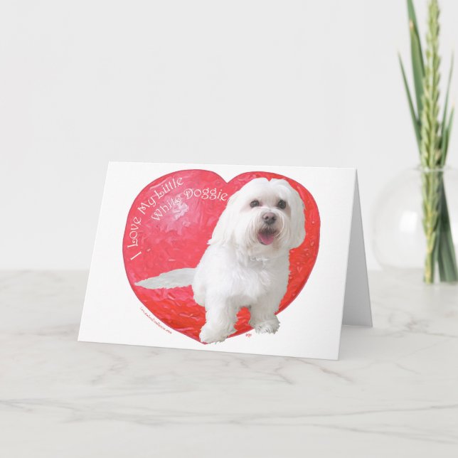 Tarjeta Festiva El día de San Valentín de La Habana (Anverso)