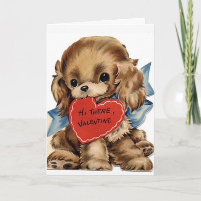 Tarjeta Festiva El día de San Valentín de Personalizado cardiaco r (Anverso)