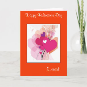 Tarjeta Festiva El día de San Valentín especial