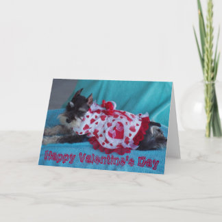 Tarjeta Festiva El día de San Valentín feliz