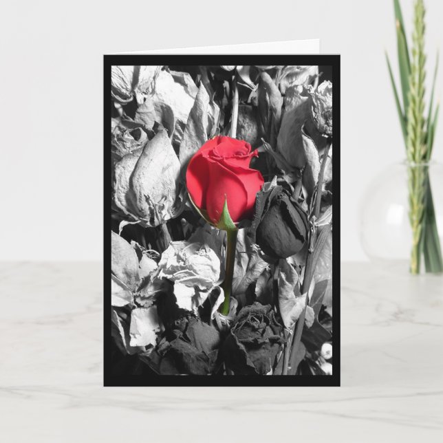 Tarjeta Festiva El día de San Valentín feliz (Anverso)