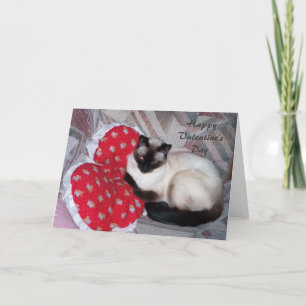 Tarjeta Festiva El día de San Valentín feliz