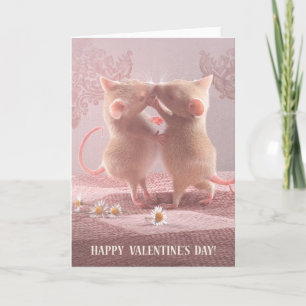 Tarjeta Festiva ¡El día de San Valentín feliz!