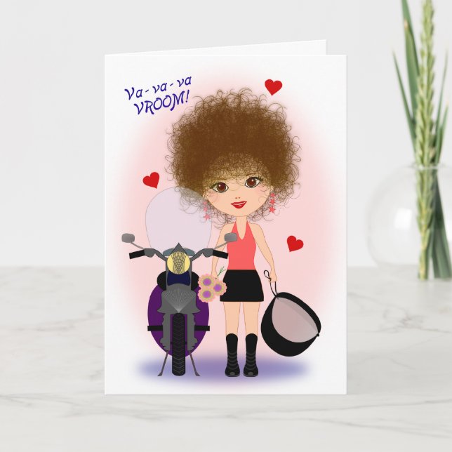 Tarjeta Festiva ¡El día de San Valentín feliz con una mamá de la (Anverso)