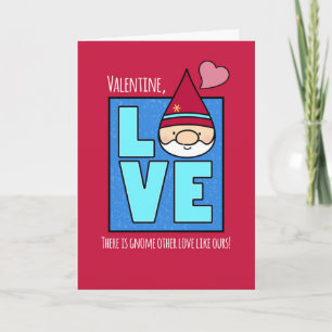 Tarjeta Festiva el día de San Valentín, Gnome Otros Amores Como El
