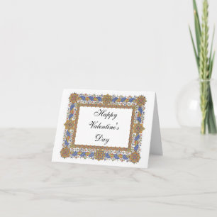 Tarjeta Festiva El día de San Valentín Gothic Personalizado Art