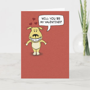 Tarjeta Festiva El día de San Valentín gracioso: Hump Your Leg