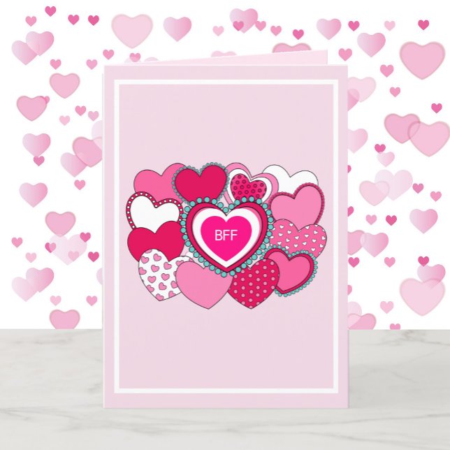 Tarjeta Festiva El día de San Valentín Mejor Amigo Ofertas Comerci (Subido por el creador)