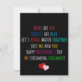 Tarjeta Festiva El día de San Valentín: Nuestra Maratón de la Hist