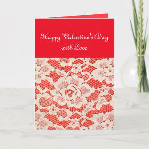 Tarjeta Festiva El día de San Valentín para persona especial