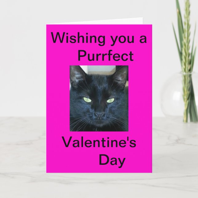 Tarjeta Festiva El día de San Valentín perfecto (Anverso)