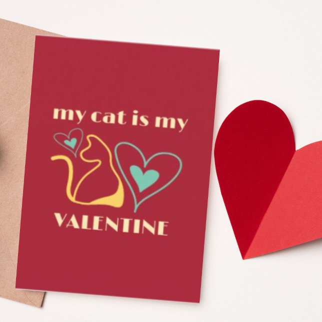 Tarjeta Festiva El día de San Valentín personalizado para el amant (Buy or Download Now!)