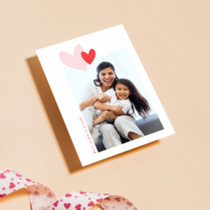 Tarjeta Festiva El día de San Valentín plegado de corazón simple m