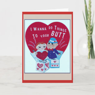 Tarjeta Festiva El día de San Valentín político incorrecto