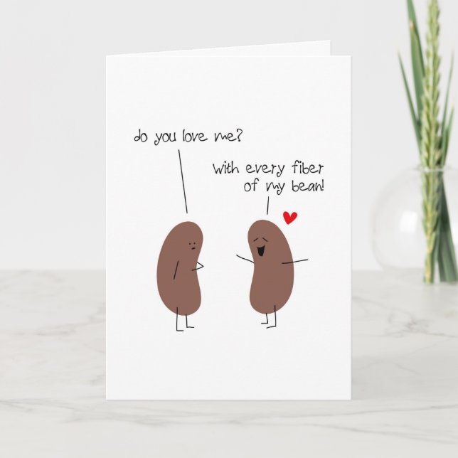 Tarjeta Festiva El día de San Valentín, te amas, cada fibra de mi  (Anverso)