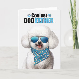 Tarjeta Festiva El Día del Padre, el más frío de los perros de los
