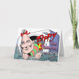 Tarjeta Festiva El Dr. enérgico Holiday Card de la vuelta