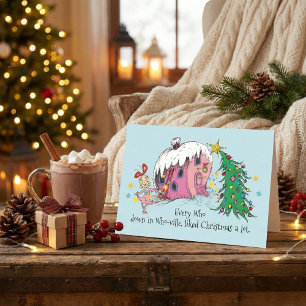 Tarjeta Festiva El Dr. Seuss Todos en Quiénville, amaban la Navi